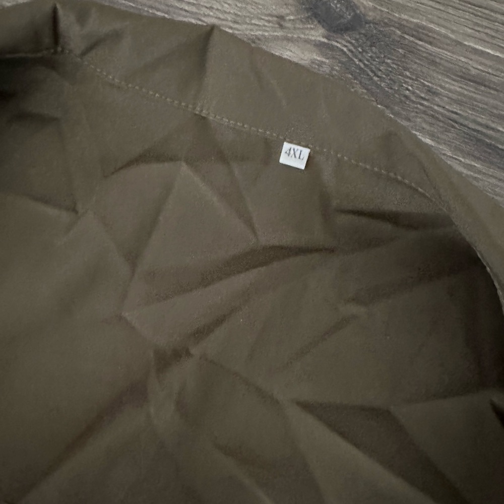 SHEIN Army Green Shawl Collar Jacket - Picture 2 of 3